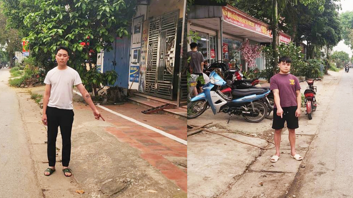 4 thanh niên đánh nhau trong đêm ở Hà Nội